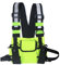 Maizoon Brusttasche Zwei-Wege-Funkgerät Walkie Talkie mit Verstellbarer Schultergurt Weste Geeignet für Outdoor-Sport, Radfahren und Wandern Grün