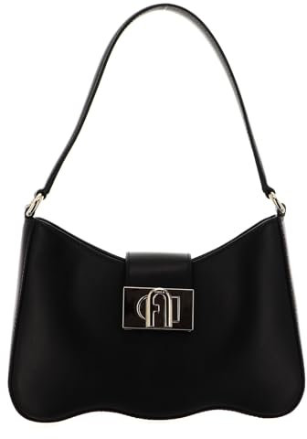Furla 1927 Shoulder Bag Wave S Nero
