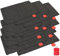 PEARL Pocket-Picknickdecke: 10er-Set Mini-Picknickdecke 70 x 110 cm, kleines Packmaß, 55 g (Mini-Picknick-Strandmatten, Reisedecke)