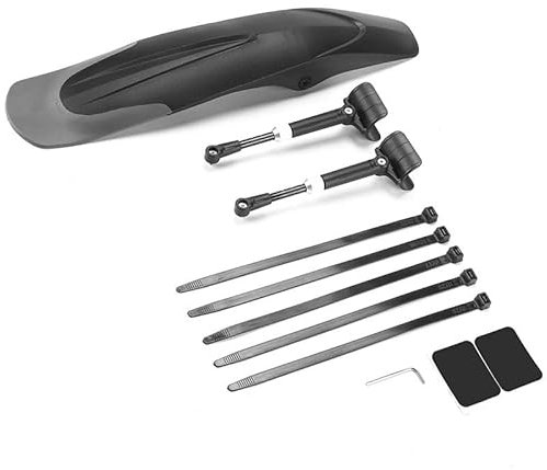 QAINKUN Fahrrad Schutzblech 29 Zoll MTB Widen Mudguard Set Universal verstellbar vorne hinten Kotflügel Set for Moutainbike Installation Schutzbleche Mountainbike(Front Fender)