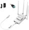 Vonets Ripetitore WiFi Ponte Wireless VAR600-H 600 Mbps, con adattatore di alimentazione + set di adattatori CC