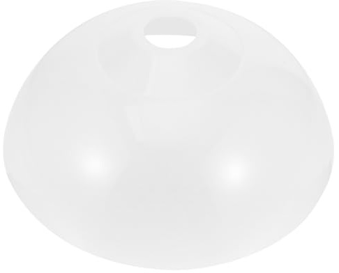 Acrylic Pendant Lamp Shade Replacement, White Hanging Light Cover | Simple Installation, Wear Resistant Finish, for Wall Lights and Living Bedroom Decoration, Modern Retro Farmhouse Styles