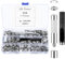 Grommet Kit Tool, 110 Pcs Grommets Eyelets Kit, Eyelets and Punch Metal Washers Setting Tool, 1/2 Eyelet Punch Kit 12mm Eyelets Set for Tarpaulin Leather Fabric Crafting Awning Curtain Eyelet Kit