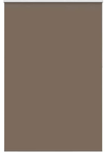 vidaXL Verdunkelungsrollo Kaffeebraun 150x230cm Stoffbreite 146,6 cm, Rollo, Klemmfix, Thermorollo, Verdunklungsrollo, Klemmrollo, Fensterrollo