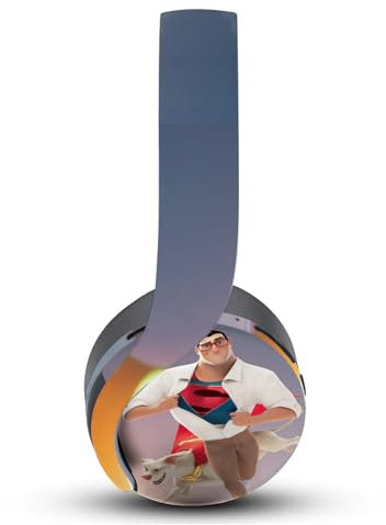 Head Case Designs Offizielle DC League of Super Pets Krypto Und Superman Graphics Vinyl Haut Aufkleber Abziehbild Abdeckung kompatibel mit Sony PlayStation PS Pulse 3D Headset