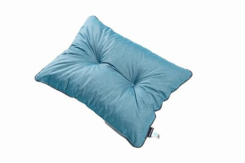 TexDeko® Ecolen Rückenkissen für Sitzpolster 60x40 cm Palettenmöbel Stuhlkissen Gartenmöbel Polsterauflagen UV-Schutz & Wasserabweisend Outdoor Rattanmöbel (Türkis)
