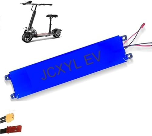 JCXYL EV 36V 6Ah 7.8Ah 10.4Ah Batteria Scooter Elettrico 36 Volt Scooter Batteria Accessorio di Ricambio per Batteria Integrata del Monopattino M365 con XT60 e JST,One,36V 10.4Ah