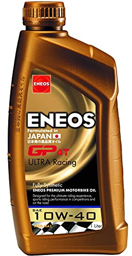 ENEOS Motor Öl Full Synthetik 4T ENEOS GP4T Ultra Racing 10 W40 1 Liter (Motorenöl 4T)/Fully Synthetic Oil 4T ENEOS GP4T Ultra Racing 10 W40 1 Litre (Engine Oil 4T)