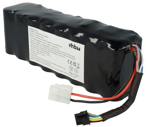 vhbw Akku kompatibel mit Wolf-Garten eiRobo Scooter R.S.1800, R.S.3000, RS1000, RS1800 Rasenroboter Rasenmäher (6000mAh, 25,6V, Li-Ion)