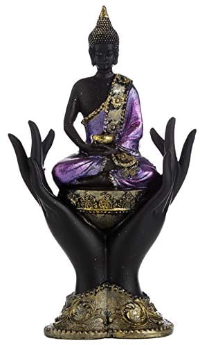 Puckator Thailändischer Buddha sitzend auf den Händen