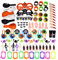 URFEDA Halloween Neuheiten Spielzeug, Halloween Party Spielzeug 100 gemischte Party Spielzeug sensorische Fidget Simulation Spielzeug Zahnersatz Spinne Totenkopf Kinder Spielzeug für Kinder Erwachsene
