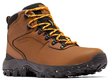 Columbia Herren Newton Ridge Plus Ii Waterproof Omni Heat Wanderschuh, Hellbraun, Schwarz, 45 EU