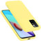 Cadorabo Custodia compatibile con Xiaomi RedMi 10 / RedMi NOTE 11 4G in LIQUID GIALLO - Morbida Cover Protettiva Sottile di Silicone TPU con Bordo Protezione - Ultra Slim Case Cover Bumper