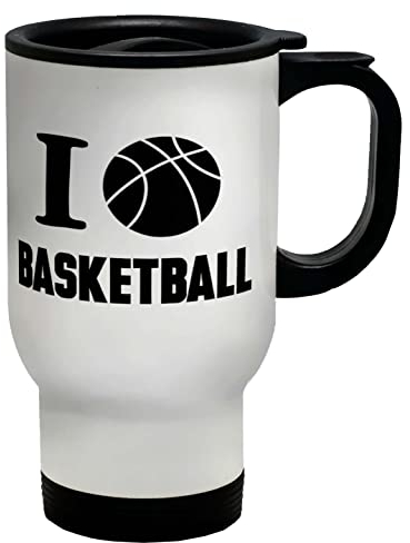 Shopagift I Love Basketball Travel Mug Cup