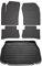 Fußmatten & Kofferraumwanne Set für Toyota C-HR 2016-2025 Gummi Schwarz TPE 5X
