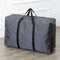 AURMOO 100L Große Aufbewahrungstasche für Kleidung, Faltbare Aufbewahrungstaschen, Oxford-Stoff Reisetasche Schrank Organizer Set, Unterbett Kleiderschrank, Grau, 2 Stück