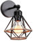 PETITES ECREVISSES Wandleuchte Innen Vintage Wandlampe Schwarz Industrial Innen Lampe Einstellbarer Lampenschirm 16CM Metall Deckenleuchte für Schlafzimmer Flur Wohnzimmer
