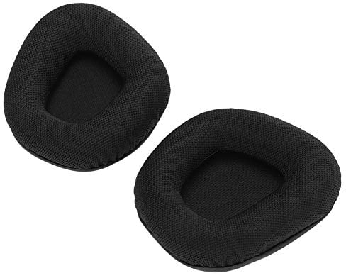 Void Earpads Void Elite Headset Earpads Black Suede Material 2Pcs Replacement Ear Pad Cushion Cover Earpad Fit for Void Pro Black (Fyz 183)