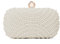 LUI SUI Damen Perle Clutch Geldbörsen Vintage Braut Perlen Abend Clutch Tasche für Hochzeit Cocktail Party Prom