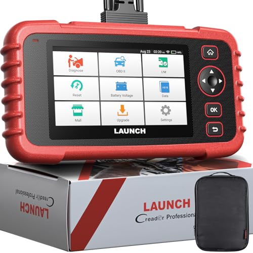 LAUNCH CRP123X Plus OBD2 Diagnosegerät Alle System Diagnose Tool, Öl/SAS/Drosselklappe Zurücksetzen OBD2 Auto Scanner, AutoVIN, Batterie Vol. Monitor,10+ Sprachen, lebenslanges kostenloses Update