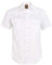 COEVALS CLUB Mens Shirts Short Sleeve Casual Push Button Plaid Suit Regular Fit Western Cowboy Pearl Snap Two Pockets Work Derss Button Up Shirts (White 5# M)