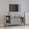 Iiaky Meuble TV Sonoma Gris 100x35x55 cm Bois d'ingénierie,Meuble TV,Table Basse Salon Meuble TV,Table Basse LED Couleurs