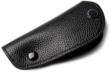 Autoschlüsseletui Leder Schutzhülle Schlüsselring Schlüsselanhänger Schlüsselschutz Hülle Zubehör für BMW E36 E46 E39 E60 E61 E53