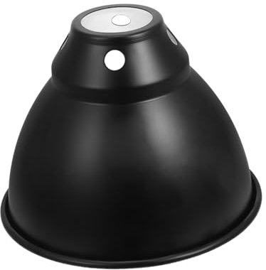 QUMIIRITY Reptilien-reflektor Kuppel-lampenschirm Für Terrarien Sicher Und Leicht Isoliert Für Energieeinsparung Für Wärme Und Licht Installieren Für Haustierumgebungen