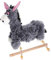 Alasum Esel-Marionette Marionettenpuppen Interaktives Für Gefühlte Tiere Ziege Marionette Garnpuppe Marionettenset Für Ausgestopft Bausatz Hundepuppe Grey Plüsch