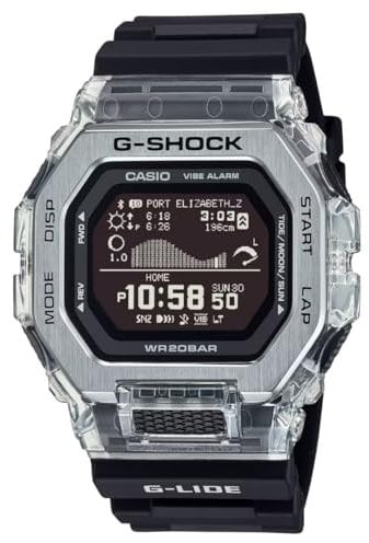 Casio GBX-100S-1ER Uhr Digitales Quarzuhrwerk Resin/Stainless Steel Mann