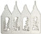 Weihnachtsbaum Hirsch Metall Schneiden Stirbt Schablone Scrapbooking Album Stamp Card