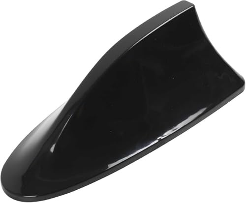 Shark Fin Car Antenna for Nissan X-Trail T32 2014-2019,AM/FM Radio Signal Booster, Sleek Aerodynamic Design, Waterproof & Easy Installation,A-black