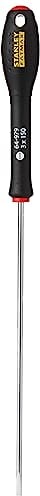 Stanley FatMax Schraubendreher Schlitz, Parallelspitze 3mm, 150mm Schwertlänge, Chrom-Vanadium, Soft-Grip, 0-64-979