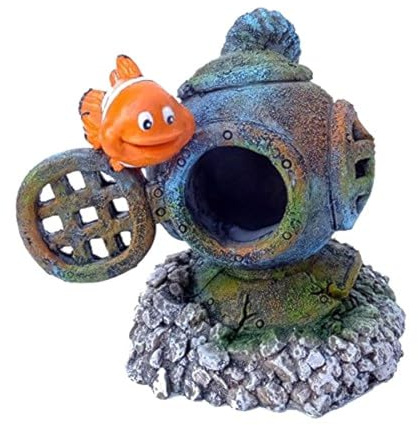 Aqua Della Europet Bernina 234-427033 Aquariumdekoration Clownfisch, 4 x 3.2 x 5 cm
