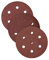 RETOL disques abrasifs auto-agrippants, 90 mm, 7 trous, G40, p. ponceuses excentriques, corindon normal (Lot de 50)