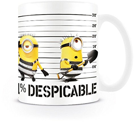 Despicable Me Kaffeetassen, Papier, Mehrfarbig, 11 x 11 x 1.3 cm