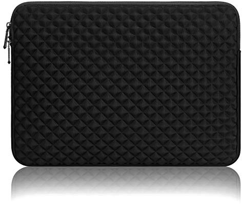 Arvok Funda para Portátil de 11 Pulgadas para Las Fundas Lycra en Diamante Resistente al Agua Maletín Bolsa de Funda de Piel para Acer/ASUS/DELL/Lenovo/HP