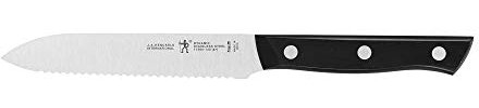 Zwilling J.A. Henckels Dynamic Cuchillo utilitario, Negro y Acero Inoxidable