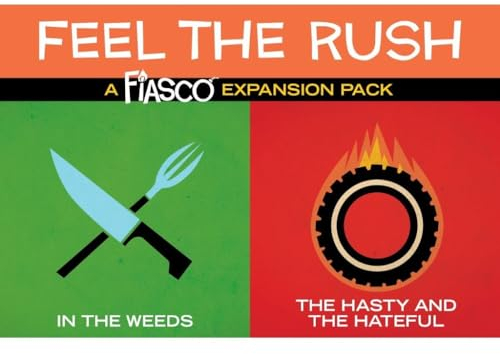 Bully Pulpit Games Fiasco Erweiterungspaket: Feel The Rush - Kartenspiel, 3-5 Spieler, ab 16 Jahren, Strategie, Kriminalität