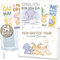 54 Emadele Premium Baby Meilensteinkarten Malou für Junge und Mädchen inkl. Geschenkbox. Ideale Geschenkidee zur Geburt, Babyparty und Schwangerschaft