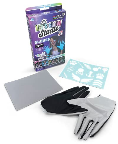 Let's Glow Studio LET01310 Handschuhe Zubehör Pack in CDU, mehrfarbig