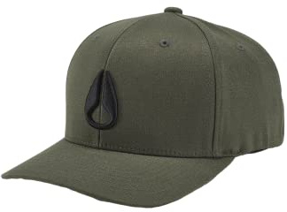 NIXON Deep Down FF Athletic Fit Hat - Dark Olive - S/M
