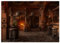 wandmotiv24 Fototapete Mittelalter Raum Fantasy Fass, XL 350 x 245 cm - 7 Teile, Wanddeko, Wandbild, Wandtapete, Wikinger Fässer Hocker Gasthaus M6890