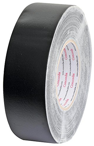 Ruban adhésif Gaffer noir mat 50 mm x 50 m