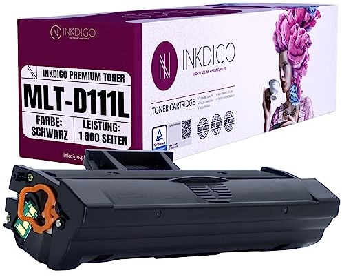 MLT D111L XL - Premium TÜV Toner Schwarz Kompatibel für drucker Samsung M2020 M2021 M2021W M2022 M2022W M2026 M2026W M2070 M2070F M2070FW M2070W M2071FH M2078 SL-M2022 SL-M2022W