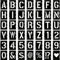 42 Stück wiederverwendbare Buchstabenschablonen, Bastelschablonen, Briefmalerei-Vorlage, passend für DIY-Zahlenvorlagen, Wände, Holz, Glas, Schulkunstprojekte(3 Zoll). (3 zoll)