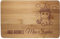 wandmotiv24 Personalisiertes Frühstücksbrettchen, 22x14 cm, Hier krümelt, Einhorn, Name, Holz, Schneidebrett, Geschenke M0827