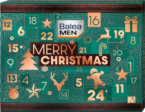 e emhelle Balea Adventskalender 2023 Beauty und Kosmetik Überraschungen zu Weihnachten (Merry Christmas)
