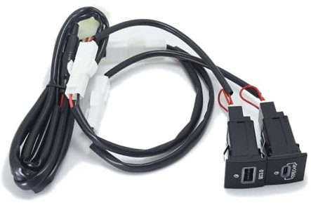 Presa caricabatteria for auto rapida 12V/24V Adattatore di alimentazione for presa di ricarica USB QC3.0 Tipo PD for Golf 6 5 MK5 Scirocco 06-12 (Color : QC3.0 and PD)