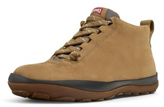 Camper Peu Pista Gm K400481, Botines con Cordones Mujer, Marrón Medio 021, 39 EU